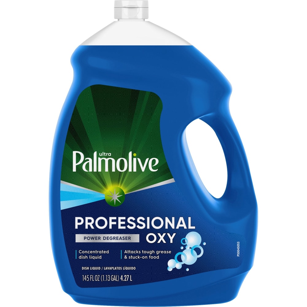 Ultra Palmolive Professional Power Degreaser Oxy Concentrate Liquid Dish Soap,145 Oz, Blue