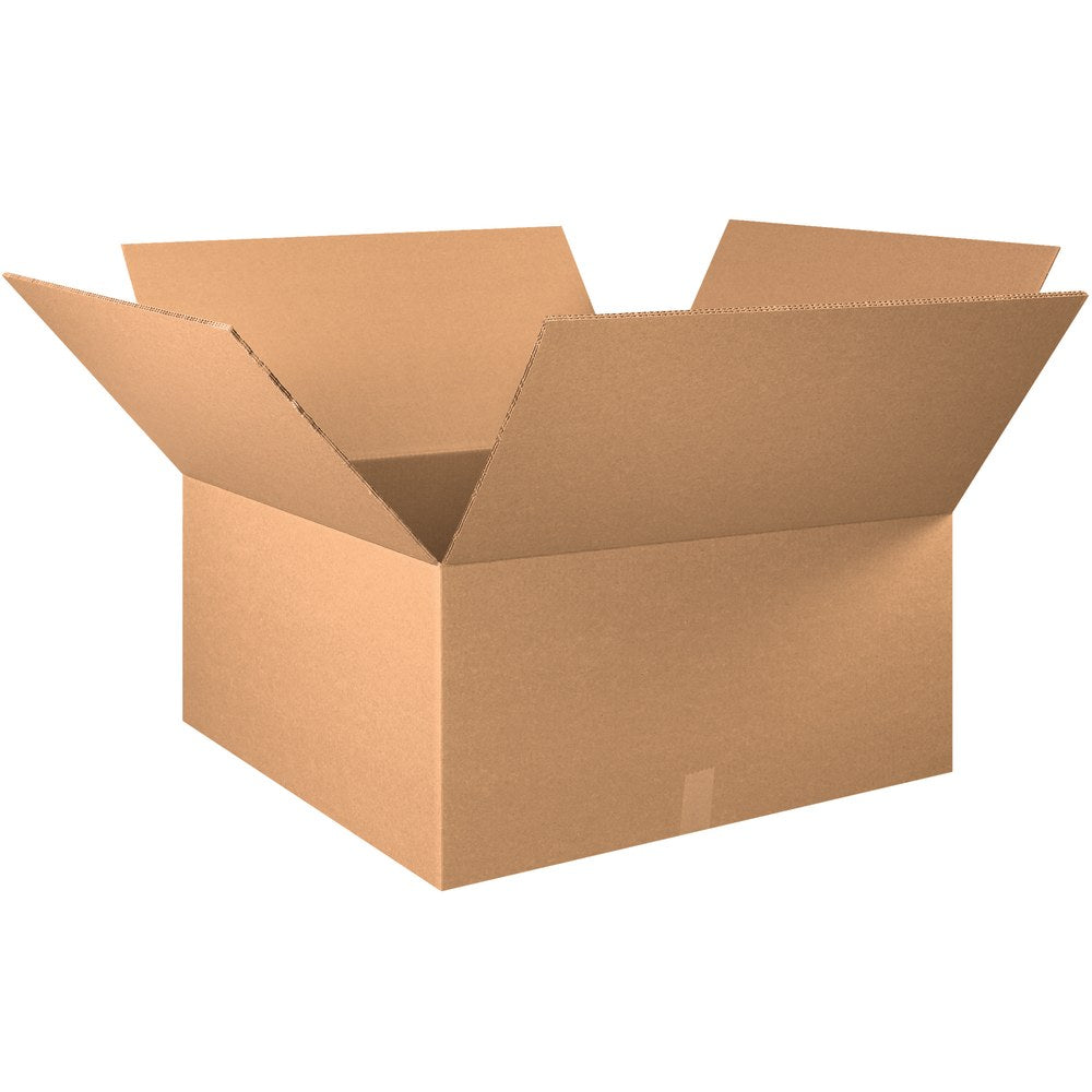 Partners Brand Double-Wall Heavy-Duty Corrugated Cartons, 30in x 30in x 16in, Kraft, Box Of 5