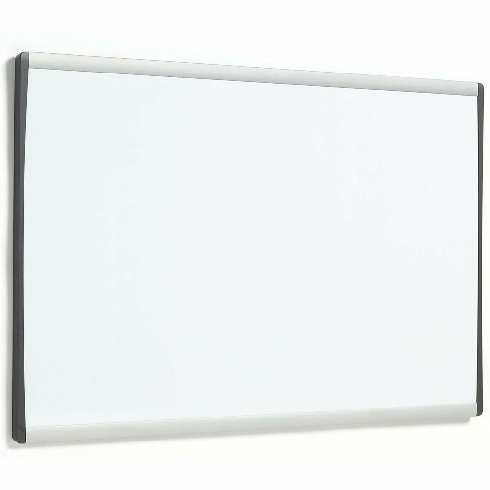 Quartet ARC Magnetic Dry-Erase Cubicle Whiteboard, 11in x 14in, Aluminum Frame With Silver Finish