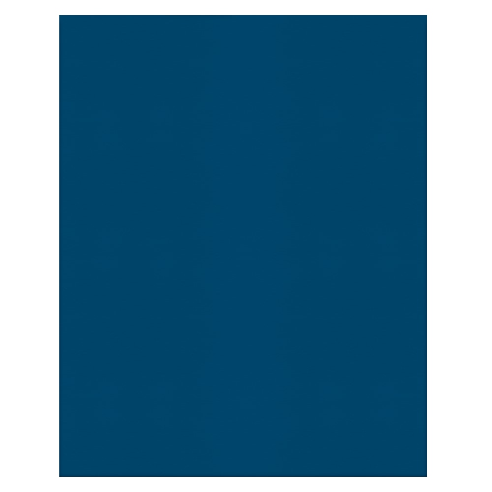 Office Depot Brand 2-Pocket Textured Paper Folders With Prongs, Dark Blue, Pack Of 10