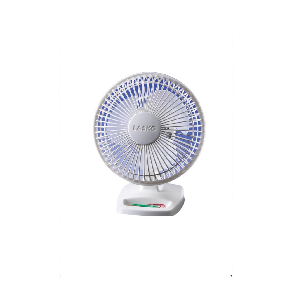 Lasko Freestanding Desk Fan, White