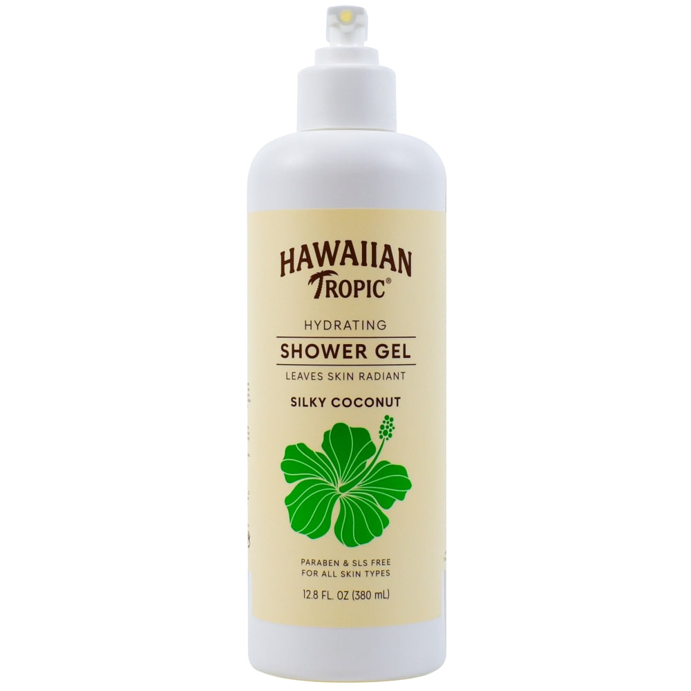 Hawaiian Tropic Silky Coconut Body Wash, 12.8 Oz, Case Of 40