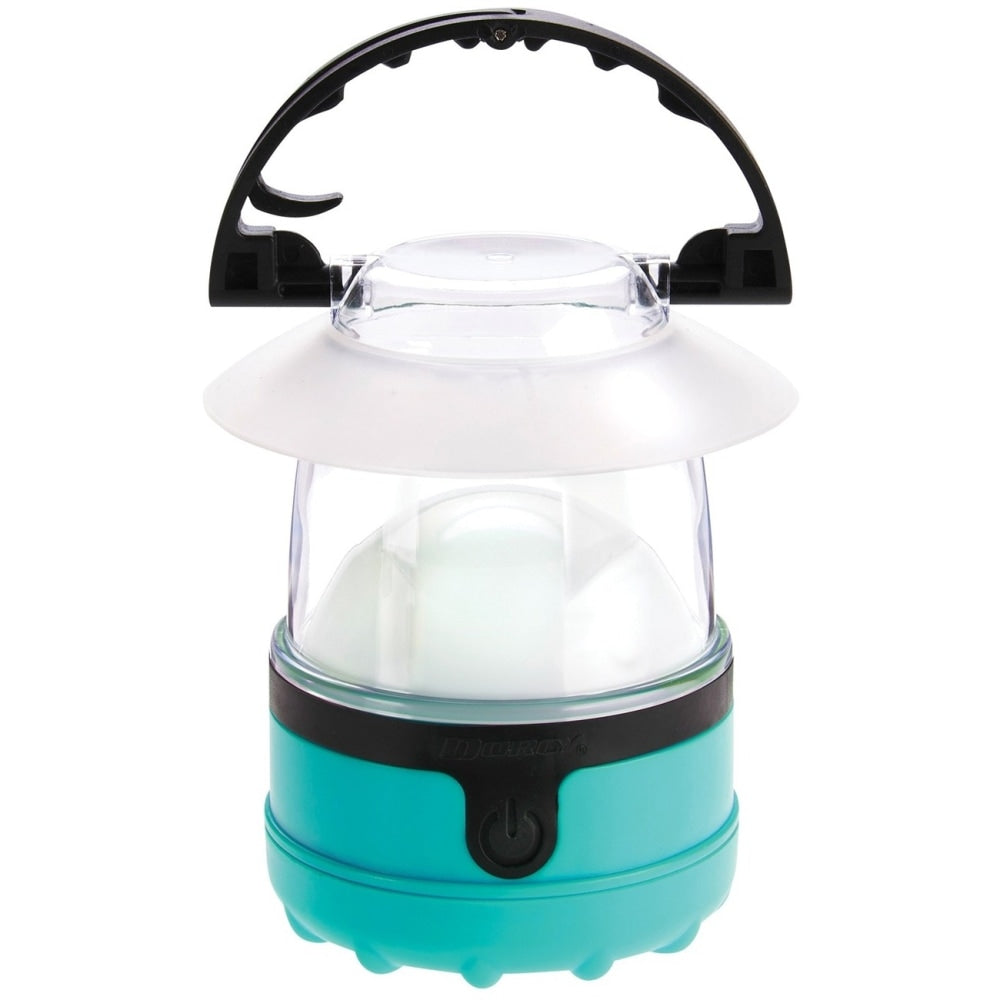 Dorcy LED Mini Lanterns With Batteries 3 Pack - LED - 40 lm Lumen - 4 x AA - Alkaline - Battery - Green, Orange, Teal - 3 Pack