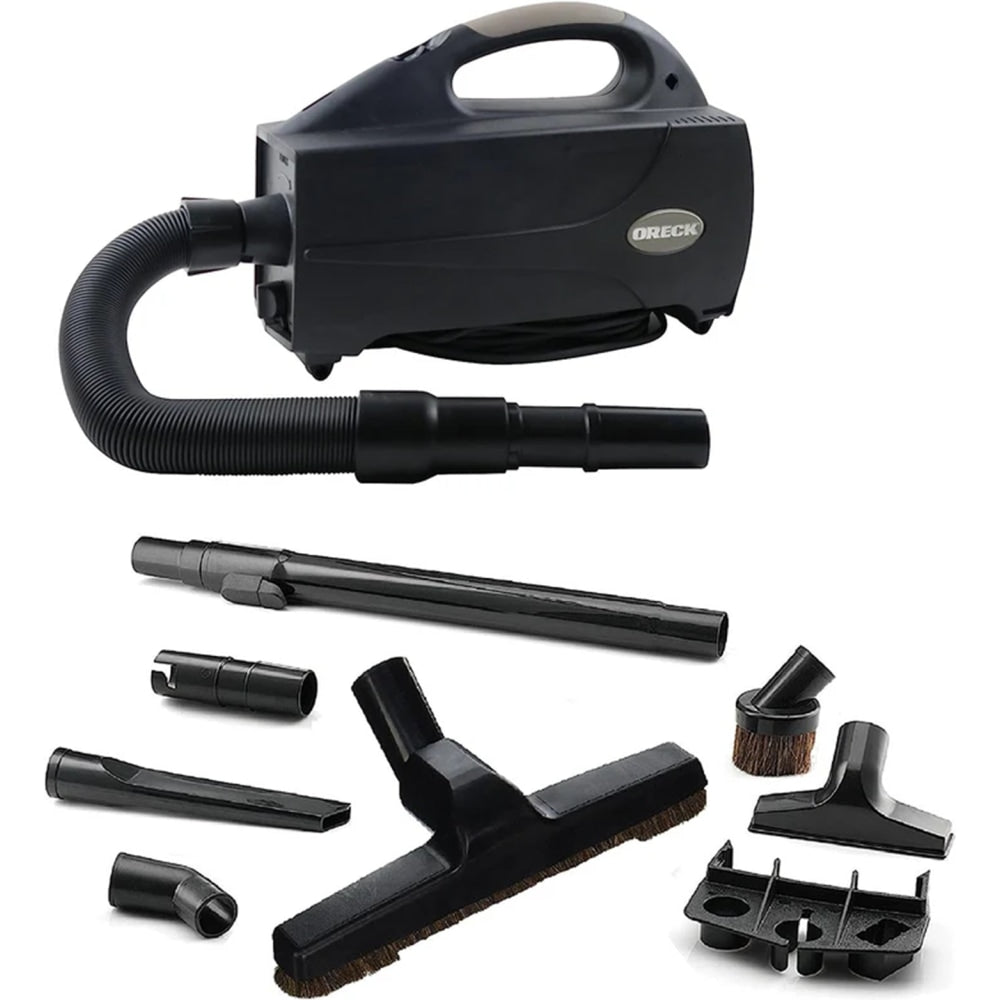 Oreck Deluxe HEPA Dry Compact Canister Vac Handheld Vacuum Cleaner Blower