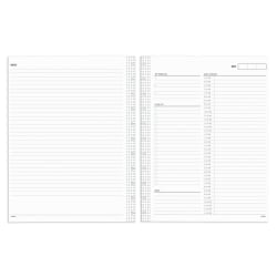 TUL Discbound Undated Daily Refill Pages, 8-1/2in x 11in, Undated, 50 Sheets