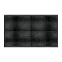Apache Mills TireTuff Royale High-Traffic Entrance Mat, 36inH x 60inW, Onyx