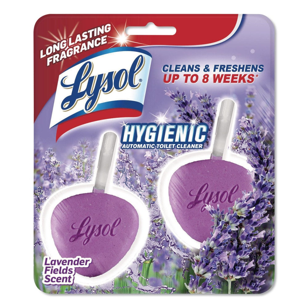 LYSOLHygienic Automatic Toilet Bowl Cleaner, Lavender Fields Scent, 2/Pack