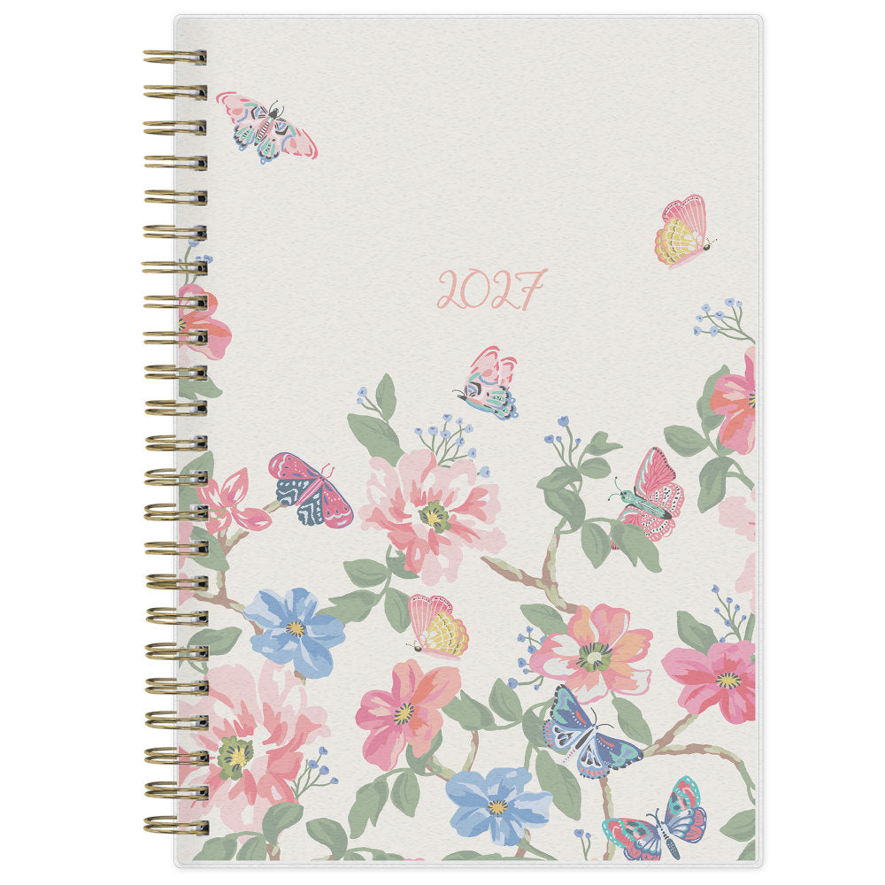 2027 Blue Sky Fly By Weekly/Monthly Planning Calendar, 5x8, 0%, Frosted PP, Jan-Dec, RY27