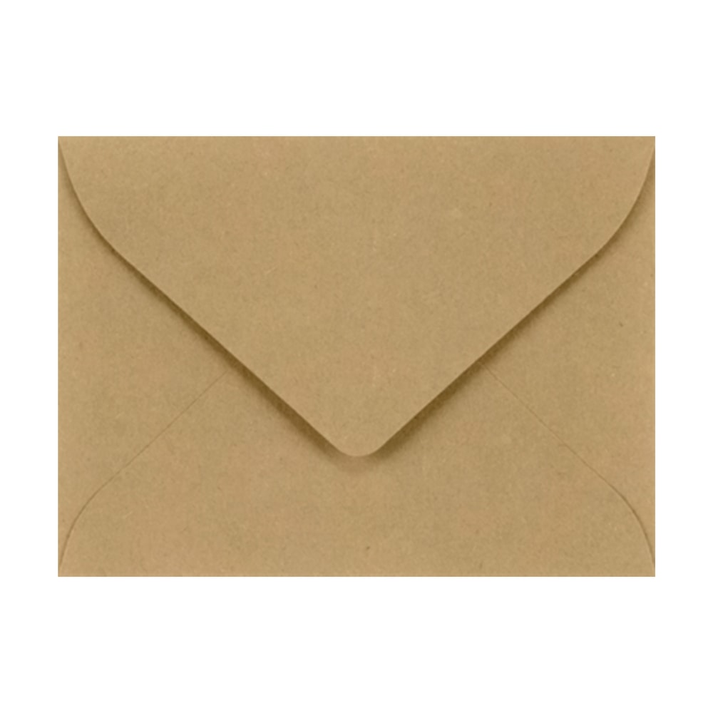 LUX Mini Envelopes, #17, Flap Closure, Grocery Bag, Pack Of 50