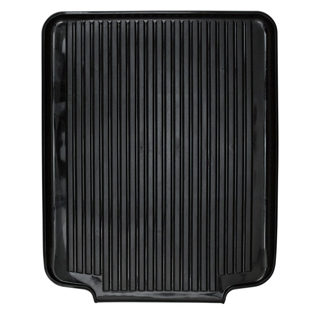 Better Houseware Dish Drain Board, 1-1/4inH x 15-1/2inW x 19-1/2inD, Black