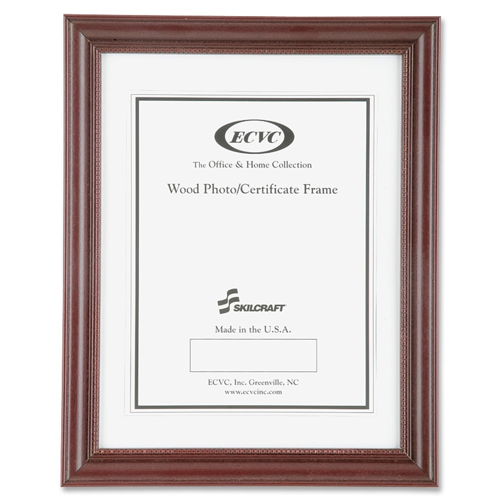 SKILCRAFT Cherry Wood Frame, 8in x 10in (AbilityOne 7105-01-357-9978)