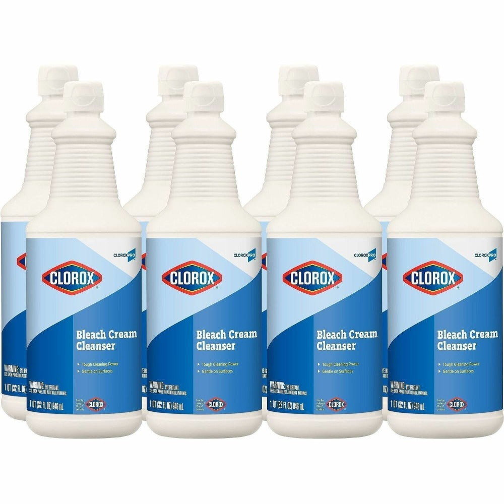 CloroxPro Clorox Bleach Cream Cleanser - 32 fl oz (1 quart) - Clear - 32 / Bundle