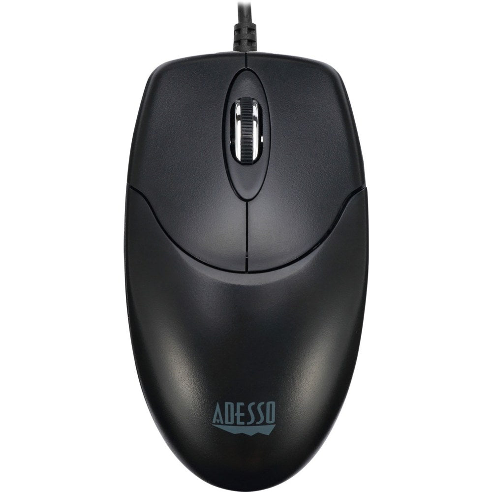 Adesso iMouse M6-TAA - Optical Scroll Mouse (TAA Compliant) - Full-size Mouse - Optical - Cable - Black - IMOUSEM6TAA