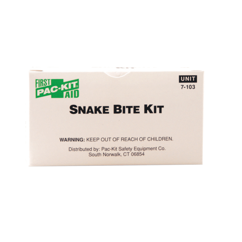 Snake Bite Kits, 11 Pieces, Plastic