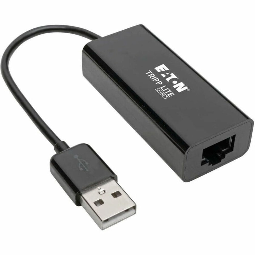 Eaton Tripp Lite Series USB 2.0 Hi-Speed to Gigabit Ethernet NIC Network Adapter White 10/100 Mbps - Network adapter - U236000R