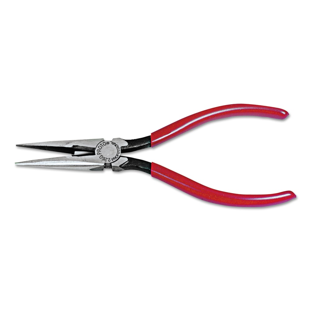 Black+Decker Ergonomics Side Cutting Needle Nose Pliers, Forged Alloy Steel, 6 5/8 in