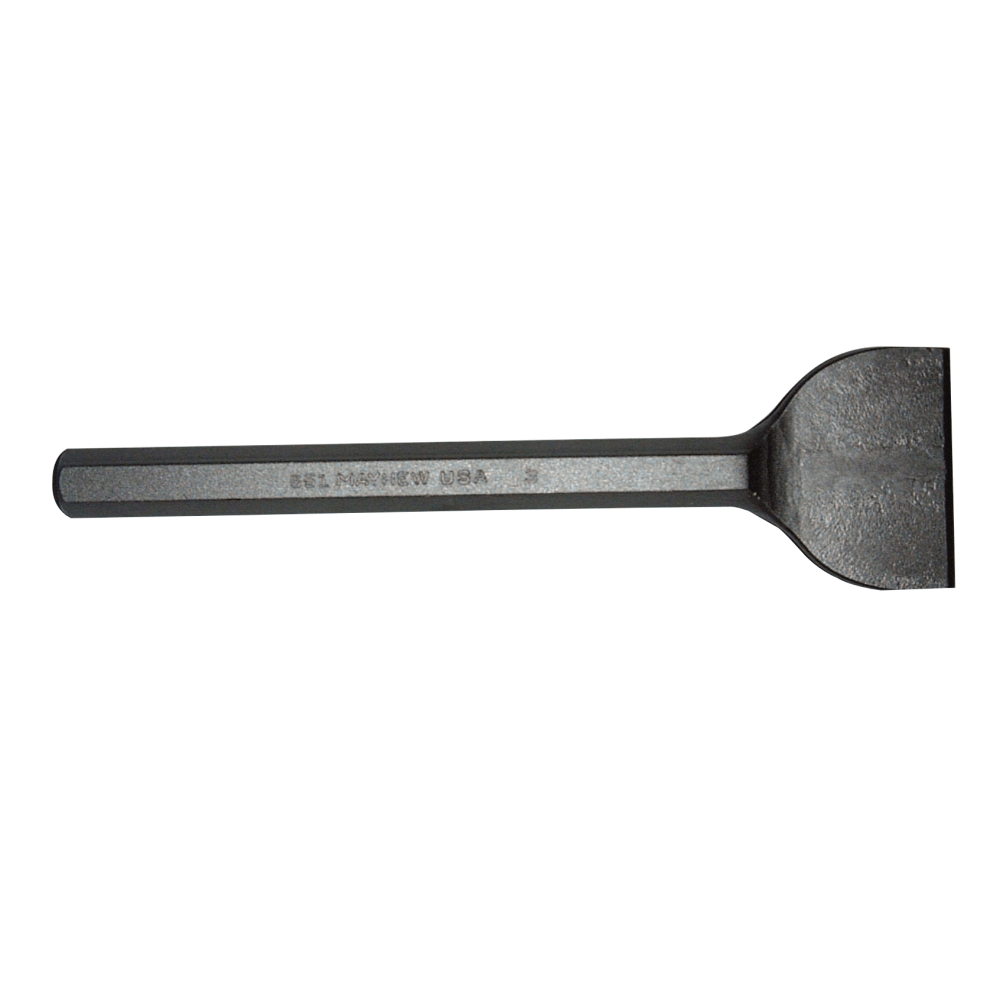 Mayhew Tools Floor Chisels, 11 in Long, 3 in Cut