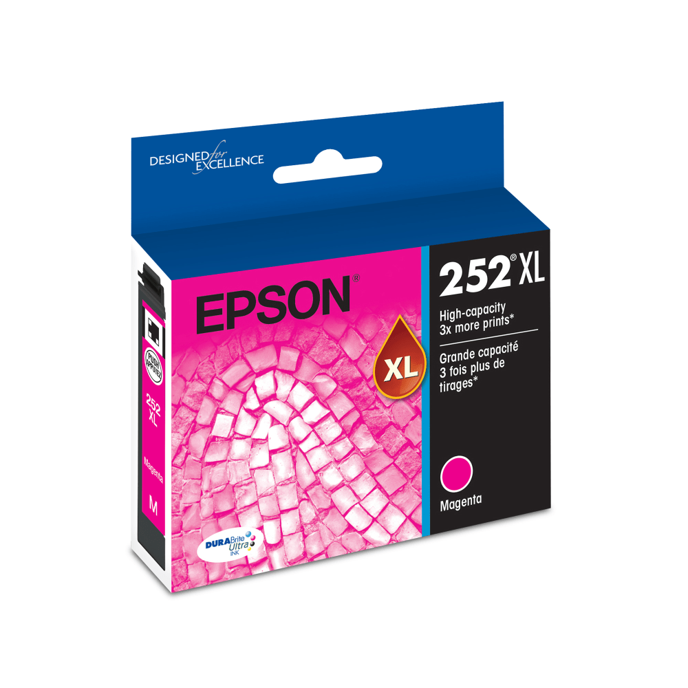 Epson T252XL320-S DuraBrite Magenta Ultra-High-Yield Ink Cartridge, T252XL320-S