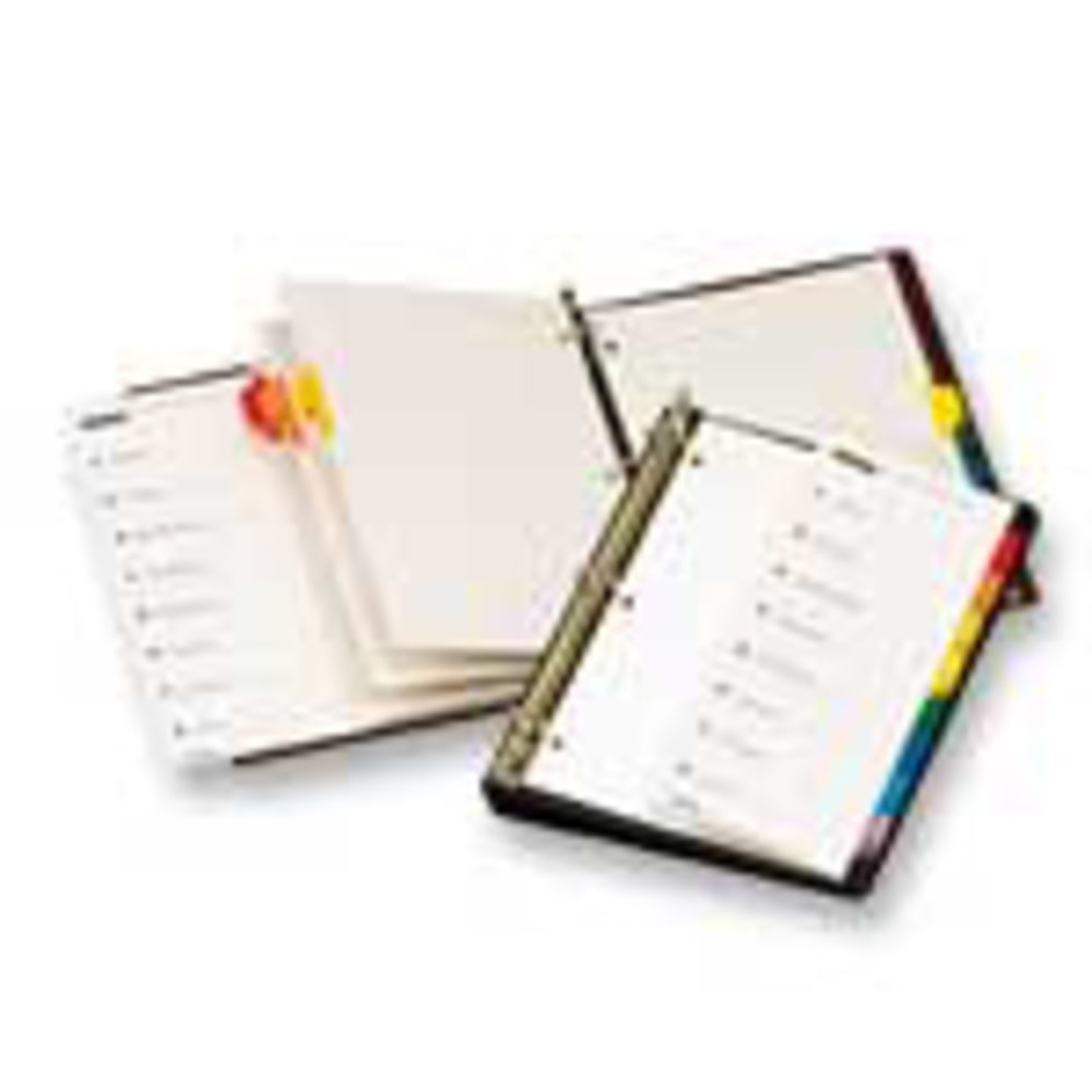 Cardinal OneStep Index System, 1-5 Tab, Multicolor