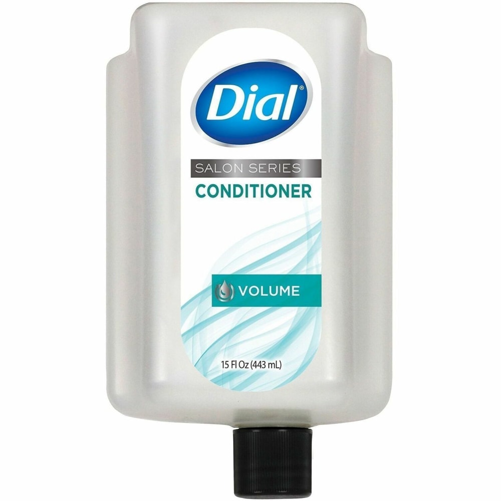 Dial Professional Versa Salon Series Conditioner Refill - For Thick Hair - 15 fl oz (443.6 mL) - Bottle Dispenser - White - 1 Each
