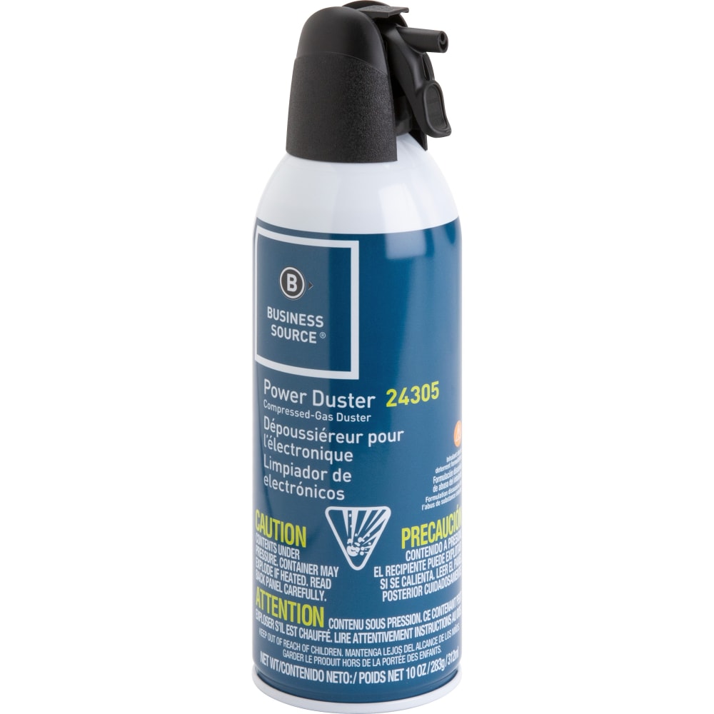 Compucessory Power Duster Compressed Gas Duster, 10 Oz Can