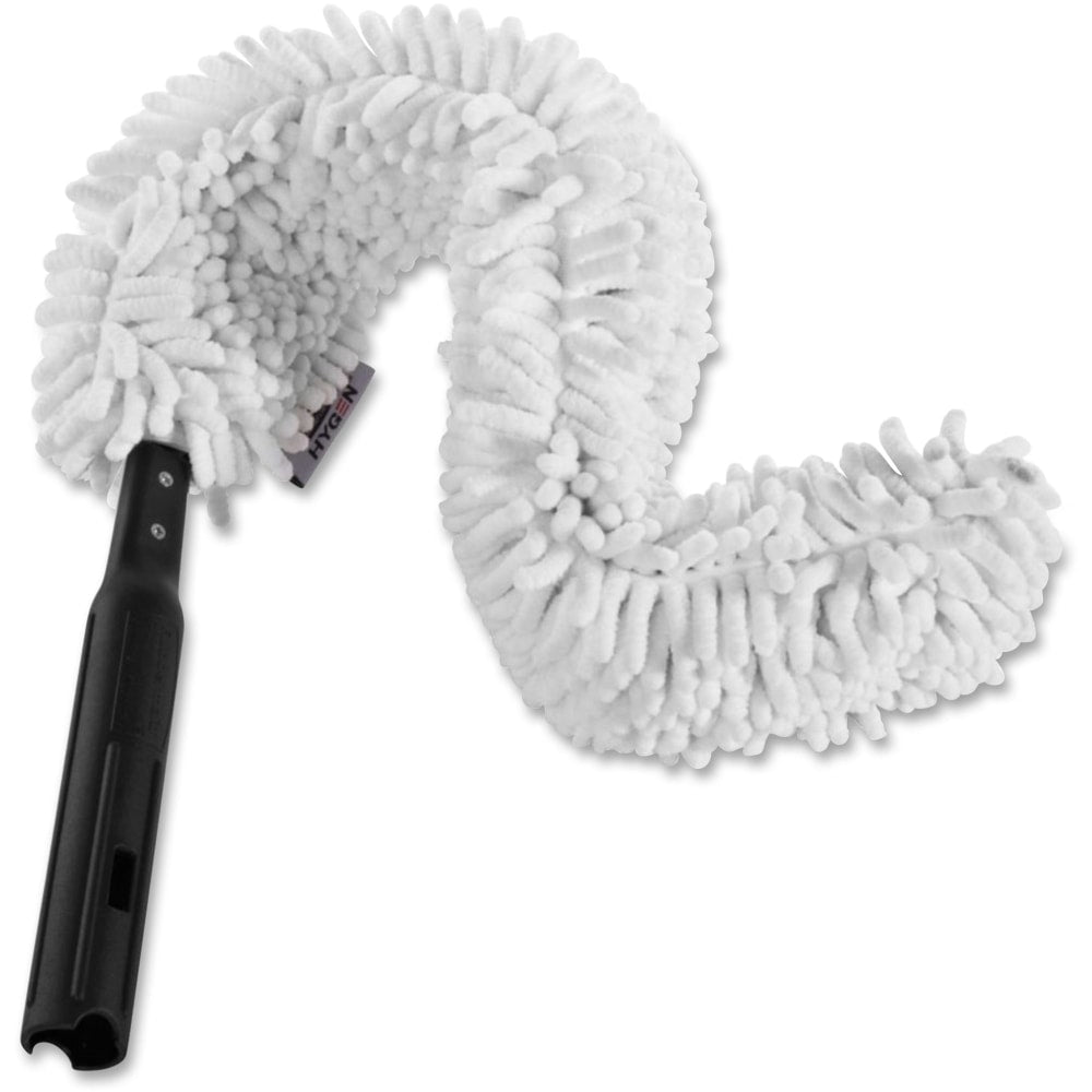 Rubbermaid Commercial Quick Connect Flexi Wand Duster - 1.1in Width x 28.4in Length - MicroFiber - 6 / Carton