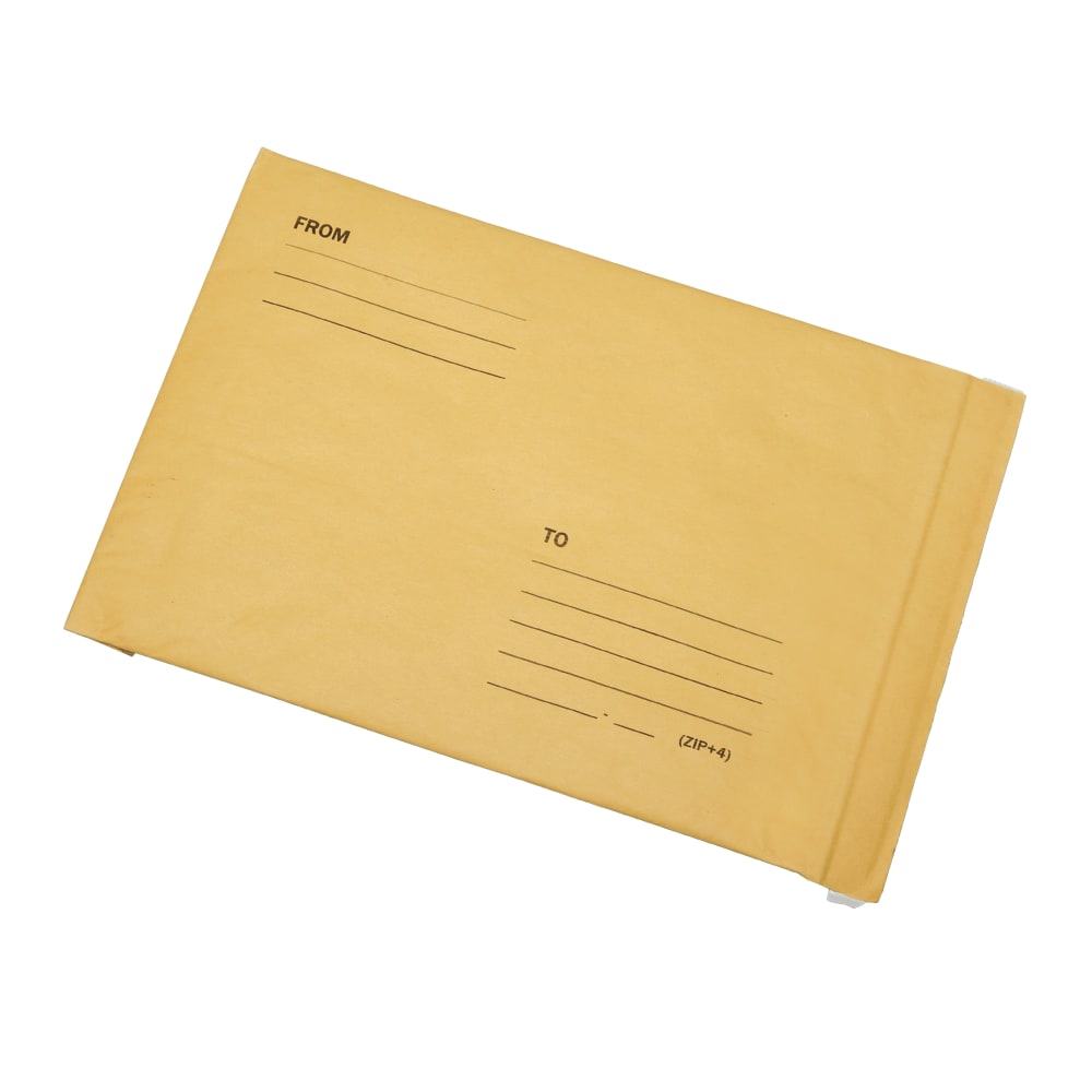 SKILCRAFT Sealed Air Jiffy Padded Mailers, 20in x 14-1/4in, Natural Kraft, Pack Of 50 Mailers (AbilityOne 8105-00-281-1169)