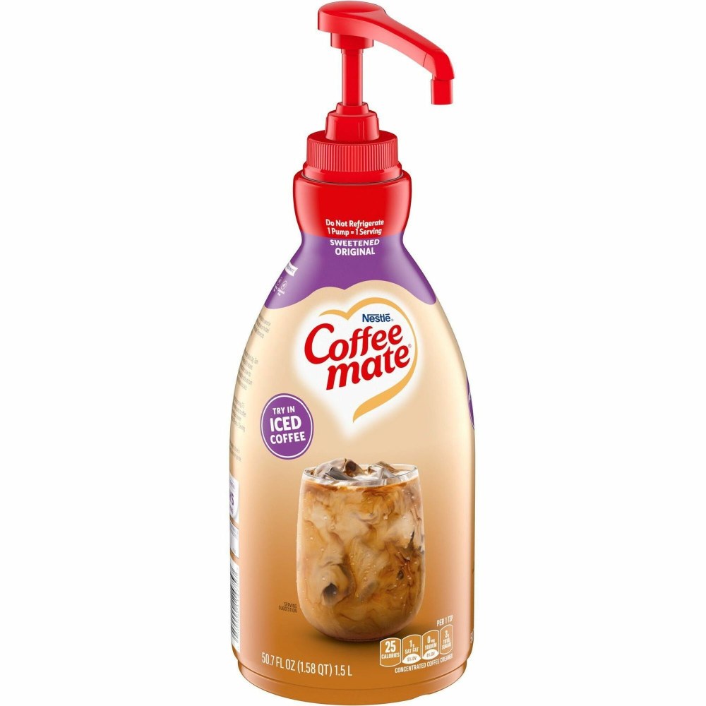 Nestle Coffee-mate Liquid Creamer, Original Flavor, 50.72 Oz Multiple Serve x 1