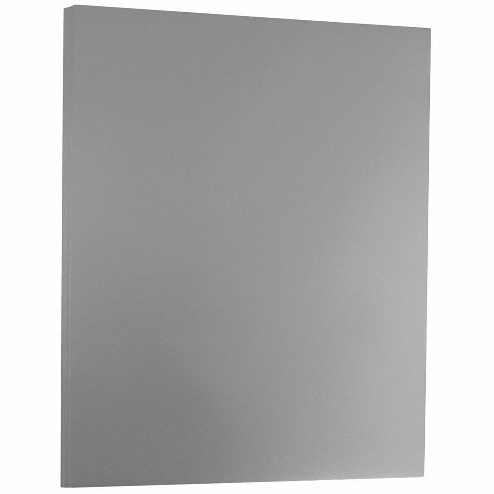 JAM Paper Foil 2-Sided Paper, Silver, Letter (8.5in x 11in), 50 Sheets Per Pack, 24 Lb