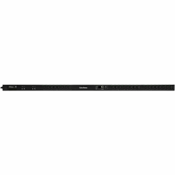 CyberPower PDU41105 200 - 240 VAC 30A Switched PDU - 24 Outlets, 24 ft, NEMA L6-30P, Vertical, 0U, LCD, 3YR Warranty