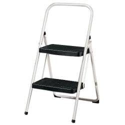 Cosco 2-Step Ladder, Black/Cool Gray