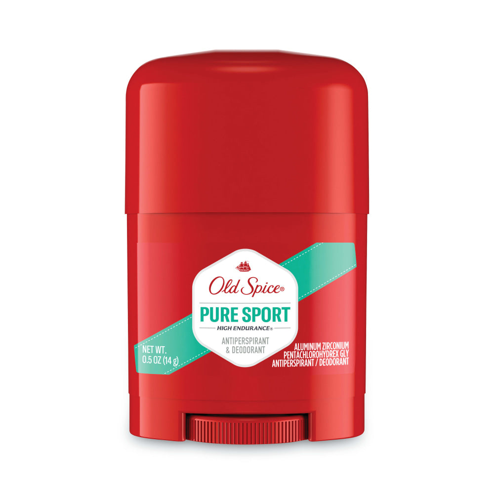 Old Spice High Endurance Anti-Perspirant and Deodorant, Pure Sport Scent, 0.5 oz Stick, 24/Carton