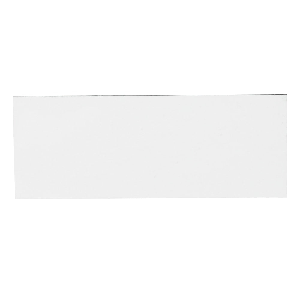 Partners Brand White Warehouse Labels, LH184, Magnetic Strips 3in x 8in, Case of 25