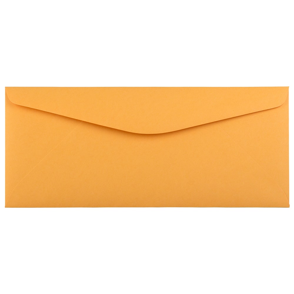 JAM PAPER #11 Recycled Envelopes, 4 1/2 x 10 3/8, Brown Kraft Manila, 25/Pack