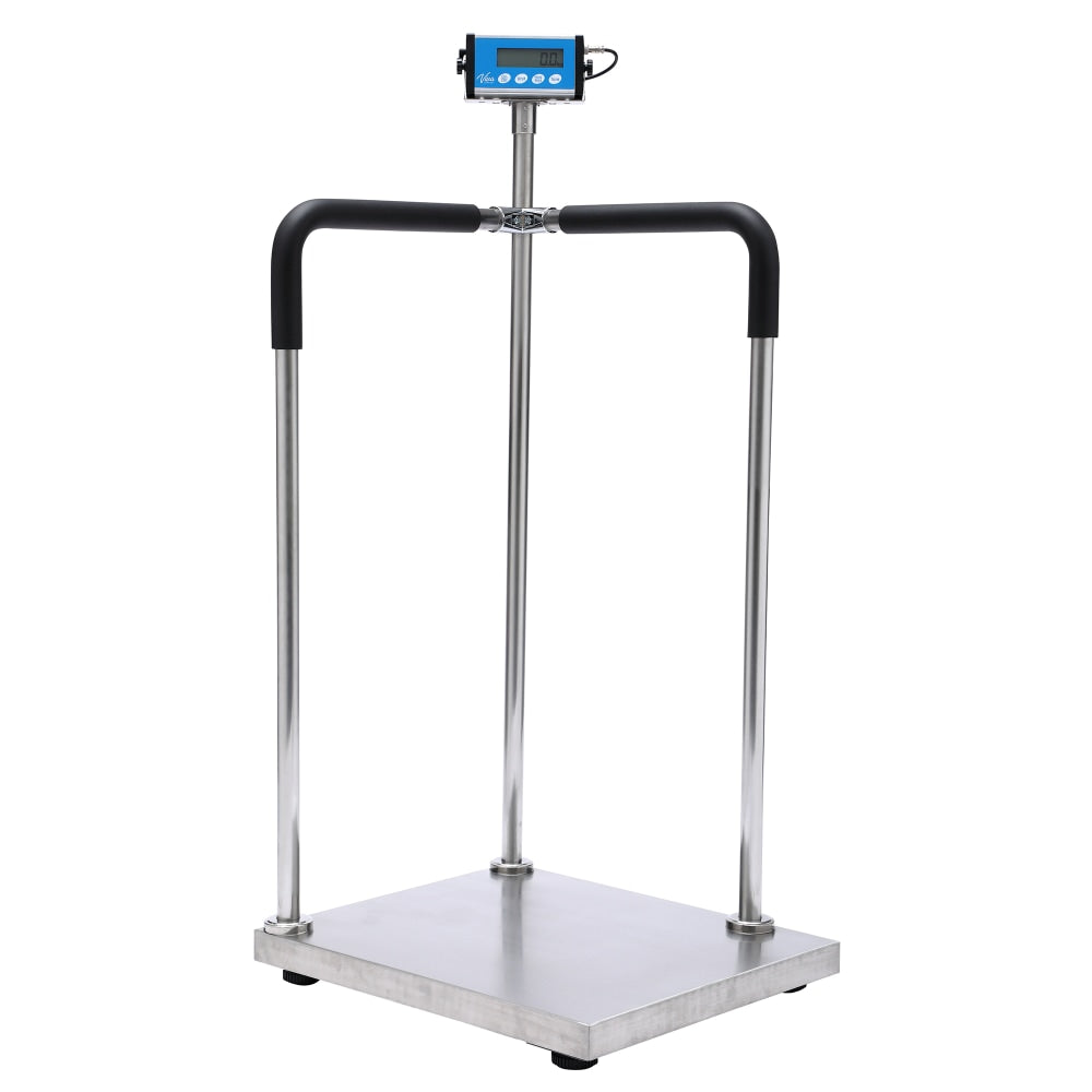 Alpine Vivacomfort ADIME904-05 Medical Handrail Scale, 51.6inH x 20.47inW x 24.4inD, Silver