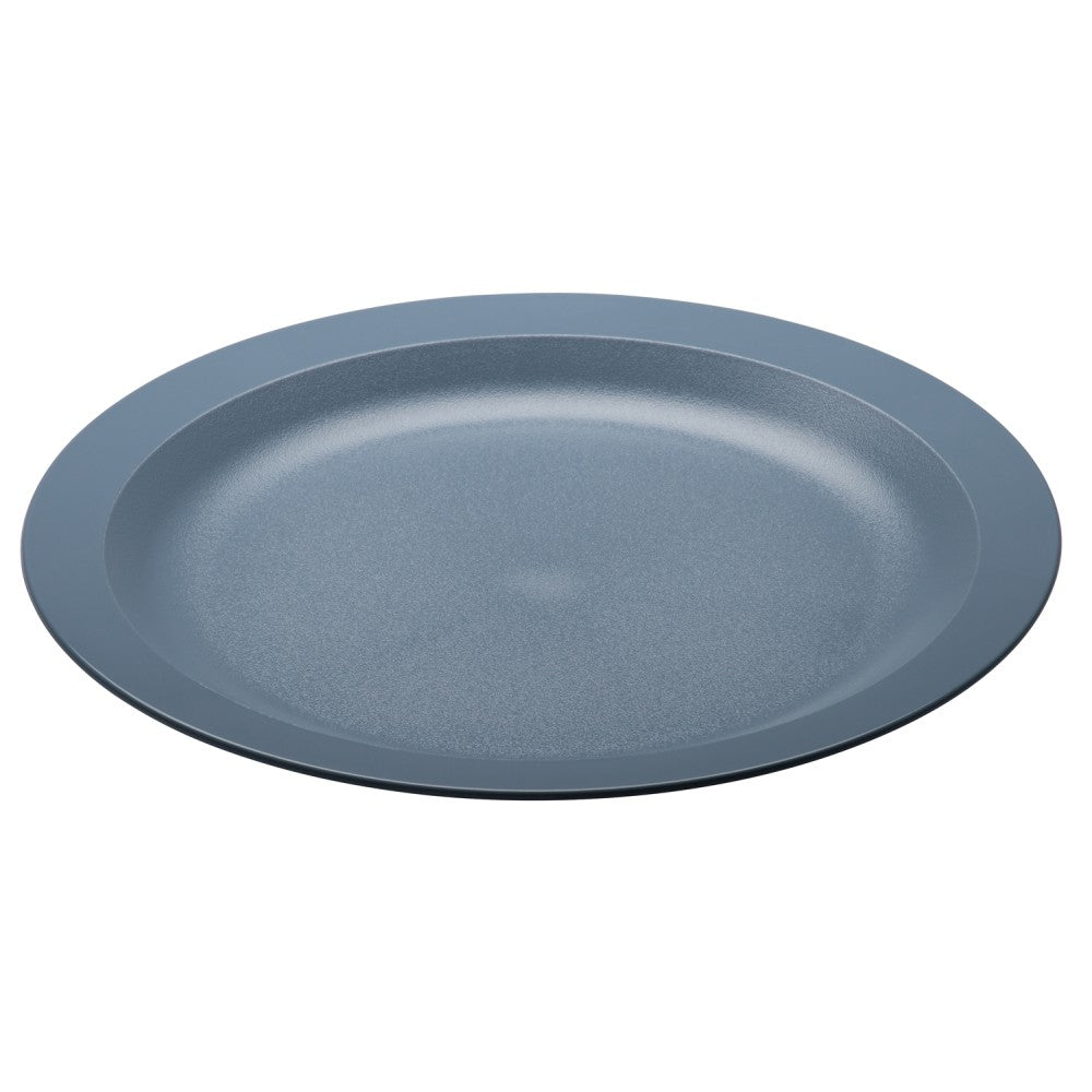 Cambro Camwear Round Dinnerware Plates, 10in, Slate Blue, Set Of 48 Plates