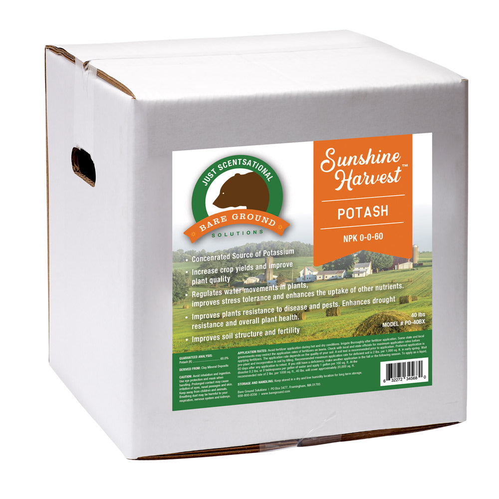 Just Scentsational Potash Fertilizer NPK 0-0-60, 40 Lb