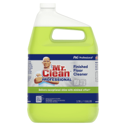 Mr. Clean Floor Cleaner, 128 Oz Bottle