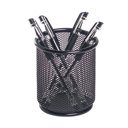 Office Depot Brand Mesh Pencil Cup, Black