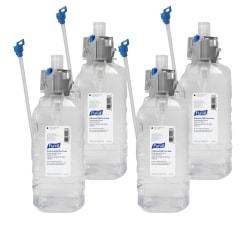 Purell Professional Foam Hand Soap, Unscented, 50.7 Oz, Carton of 4 Refills