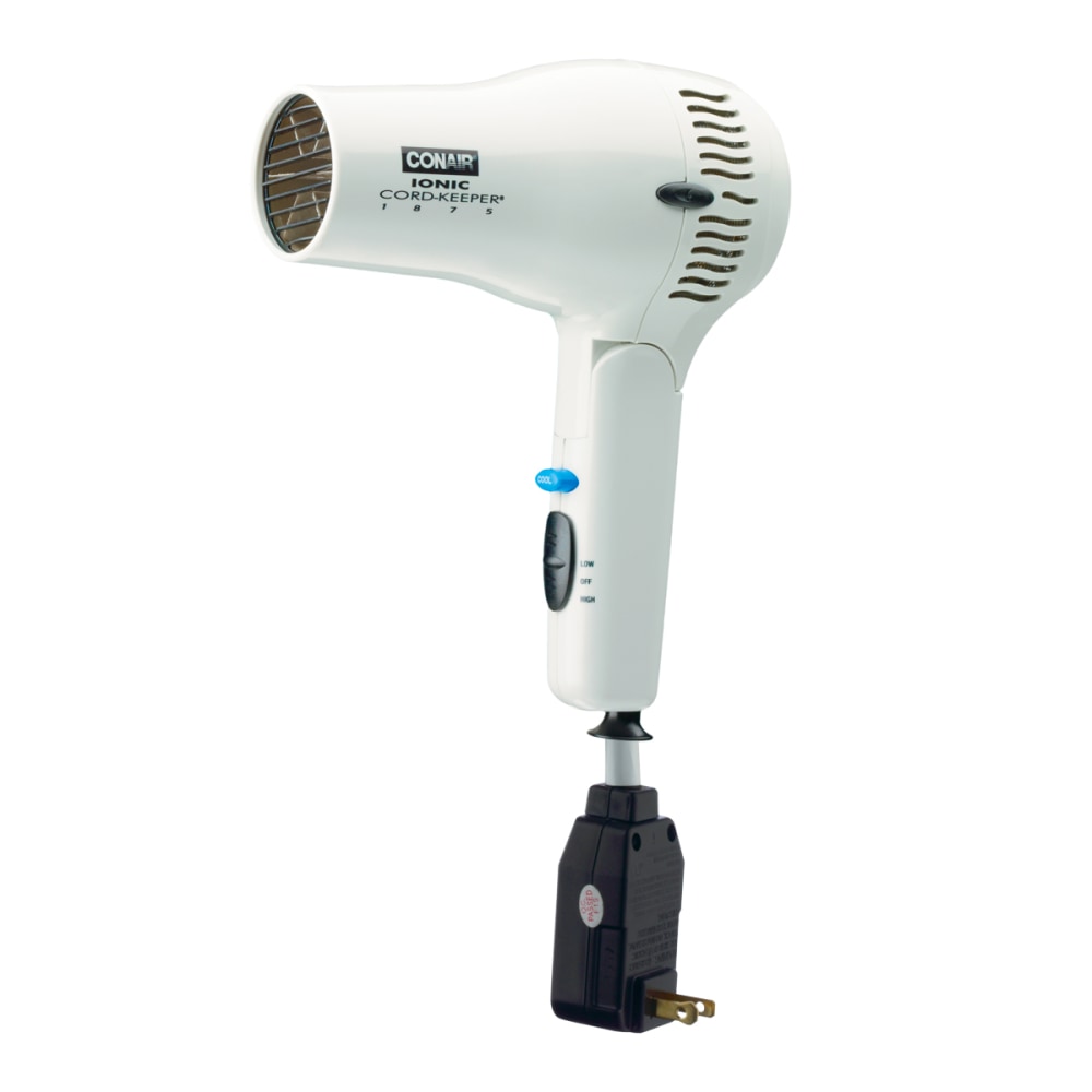 Conair Commercial 1875W Ionic Cord-Keeper Hair Dryer, White, Total Qty 4