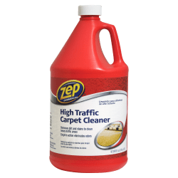 Zep High-Traffic Carpet Cleaner, 128 Oz Bottle