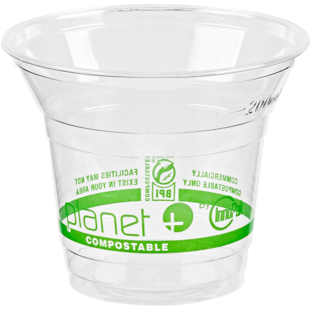 StalkMarket Planet+ Compostable Cold Cups, 9 Oz, Clear, Pack Of 1,000 Cups