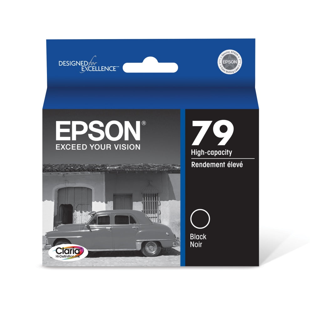 Epson 79 Claria Black High-Yield Ink Cartridge, T079120