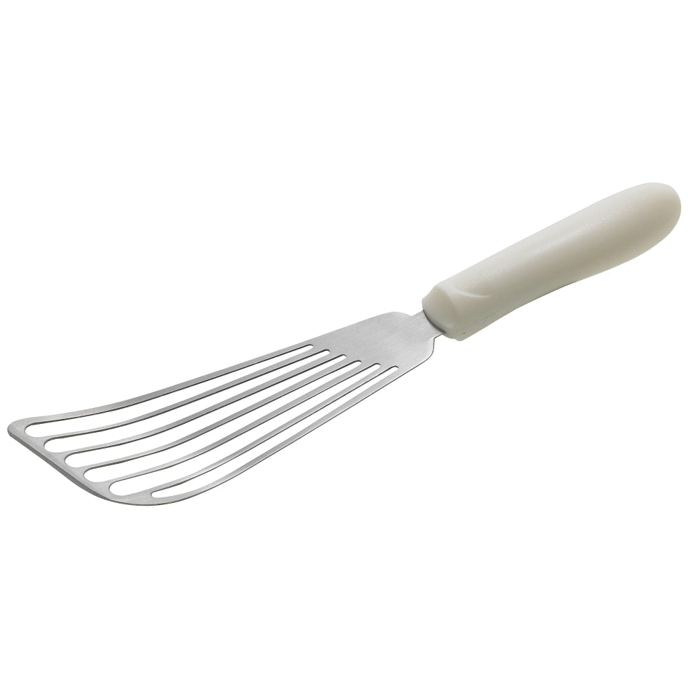 Winco Stainless-Steel Fish Turner, 6-3/4in, White Handle
