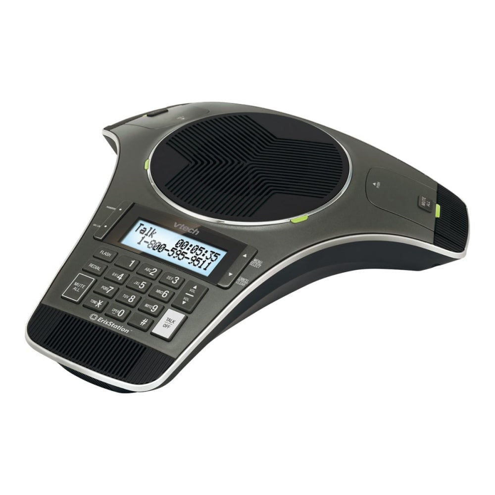 VTech ErisStation VCS702 DECT 6.0 Conference Phone - Gunmetal