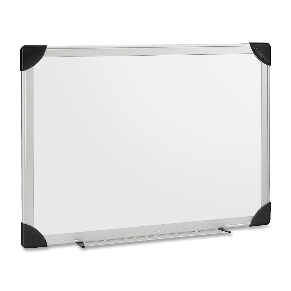 Lorell Non-Magnetic Dry-Erase Whiteboard, 48in x 36in, Aluminum Frame With Silver Finish