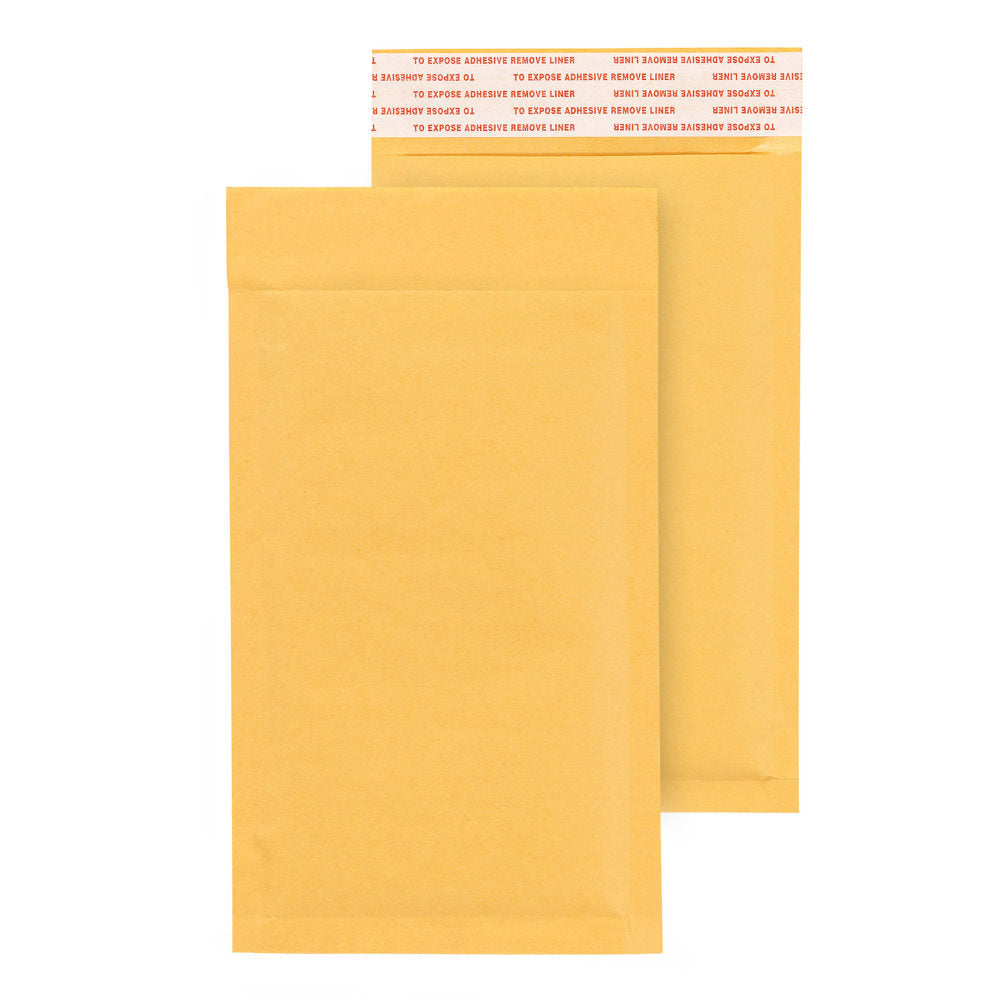Office Depot Brand Self-Sealing Bubble Mailers, Size 000, 4in x 7 1/8in, Pack Of 500