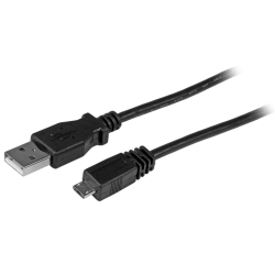 StarTech.com Micro USB Cable - Charge or sync micro USB mobile devices from a standard USB port on your desktop or mobile computer - UUSBHAUB3