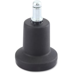 Lorell Bell Glides - Black - Metal, Nylon - 1 Set